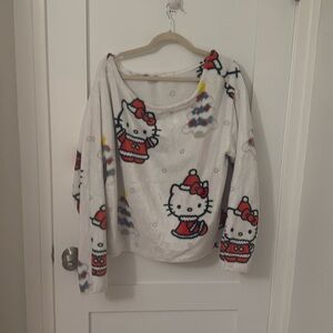 One Of A Kind Custom Hello Kitty Christmas Sweater Size L/XL